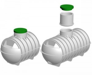Доставка емкости под канализацию на дачу