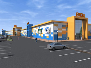 Новый крупный торговый центр будет построен в городе Елец, Липецкой области