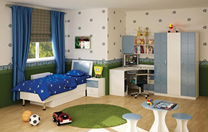 Оптимизация пространства в детской комнате