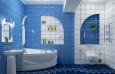 Декор ванной: необычный стиль Фрэнка Ллойда Райта